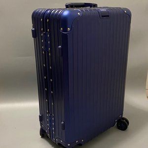 Rimowa Matte Blue 25" Hard Case Suitcase Luggage